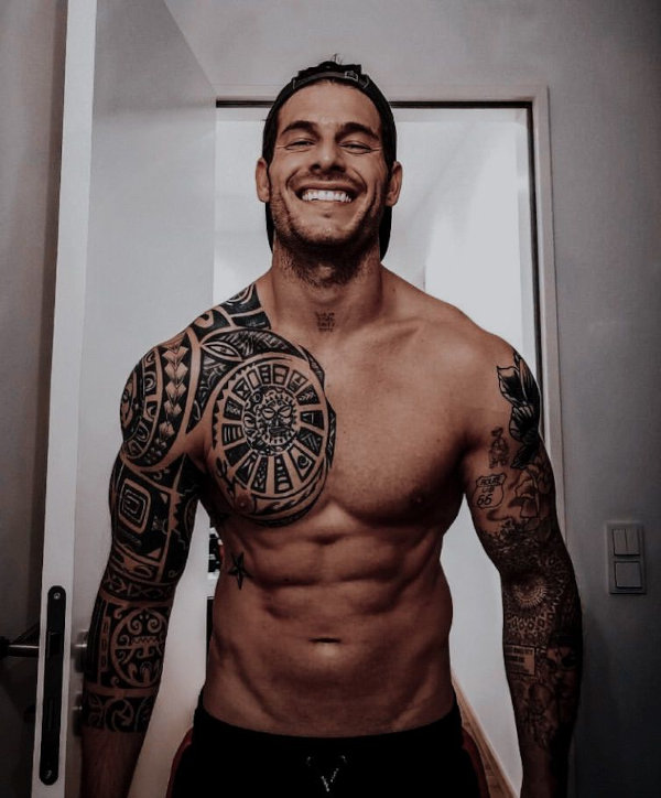 Angelo Carlucci - Soleluna tattoo