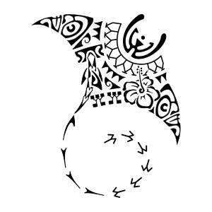 Uanana manta tattoo photo