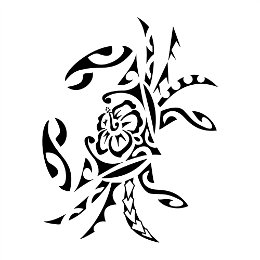 Crab tattoo: Zodiac sign