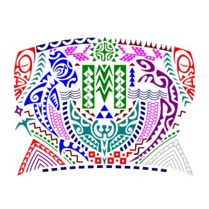 Polynesian Ironman lower leg sleeve
tattoo