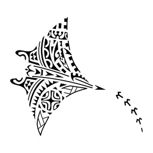 Pananu tattoo: Manta