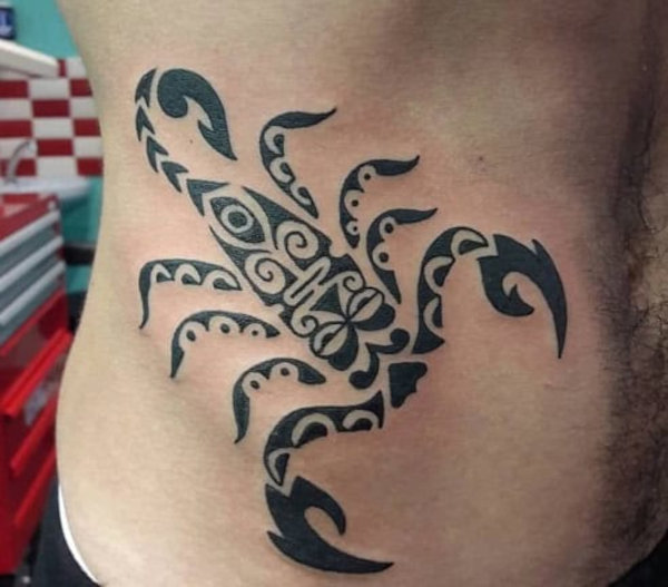 Claudio - Scorpion tattoo