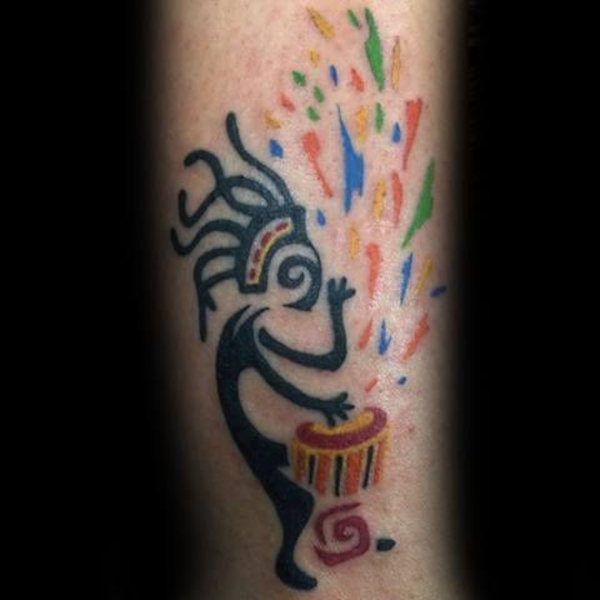 Guest - Rasta kokopelli tattoo photo