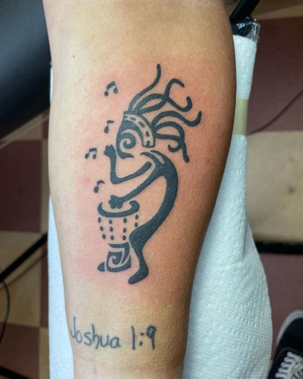 Guest - rasta kokopelli tattoo photo