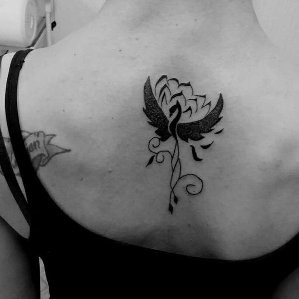 Lilly - phoenix & lotus tattoo