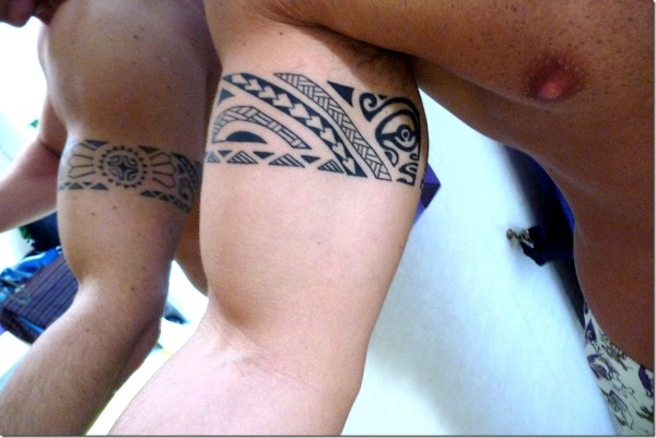 Luigi - Polynesian armband tattoo