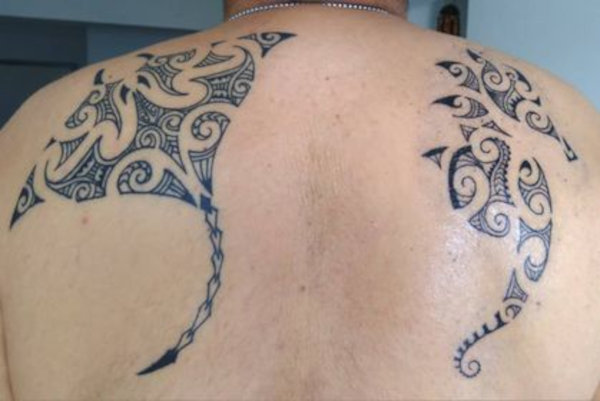 Shahab - Kirituhi seahorse tattoo