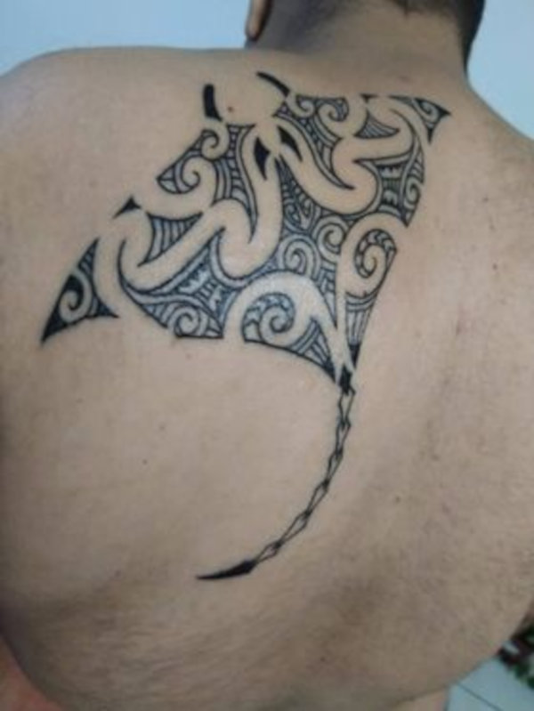 Shahab - Kirituhi manta tattoo